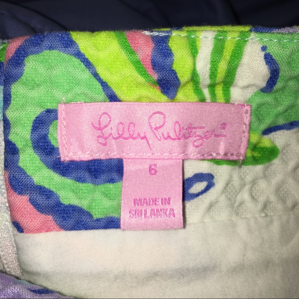 Lilly Pulitzer Multicolor Paisley Skort - Picture 4 of 4